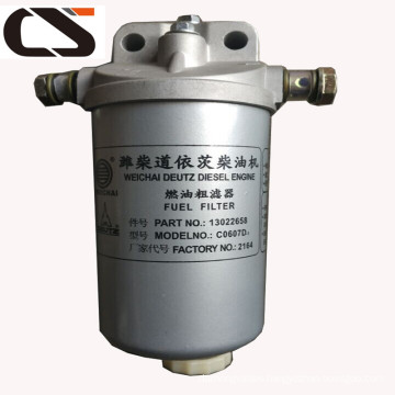 Weichai Diesel Engine Fuel Filter 612600081334 for SD22